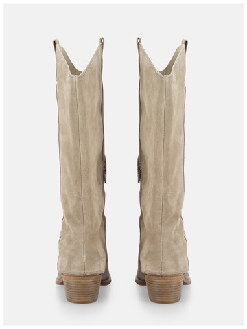 Felmini Wide Fit Cowboylaarzen in Bruin