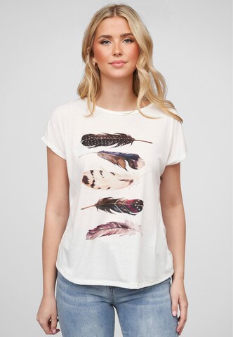 Cloud5ive T-Shirt in Weiß: Vorderseite