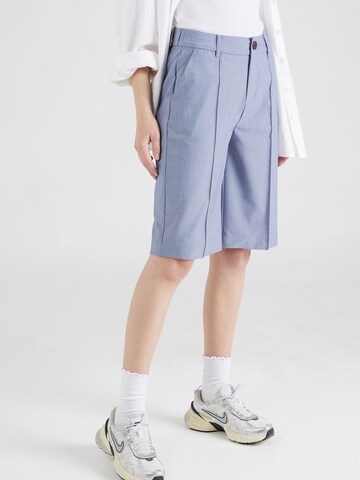 Fransa Loosefit Shorts 'MALEA' in Blau: Vorderseite