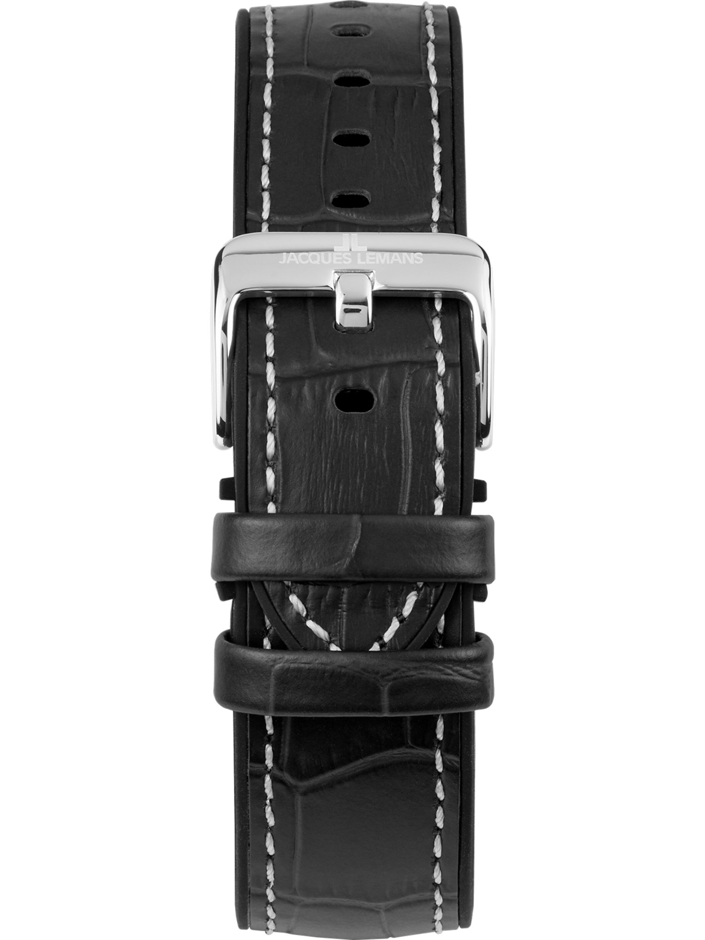 Jacques Lemans Analoguhr in Weiß