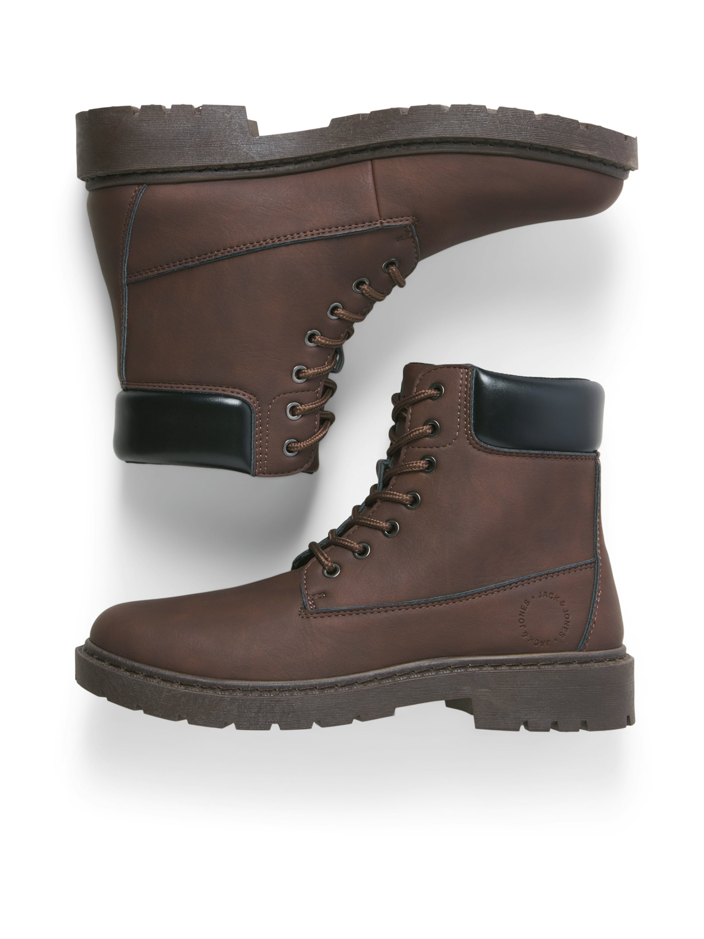 Boots stringati 'JFWAINSWORTH' di JACK & JONES in marrone