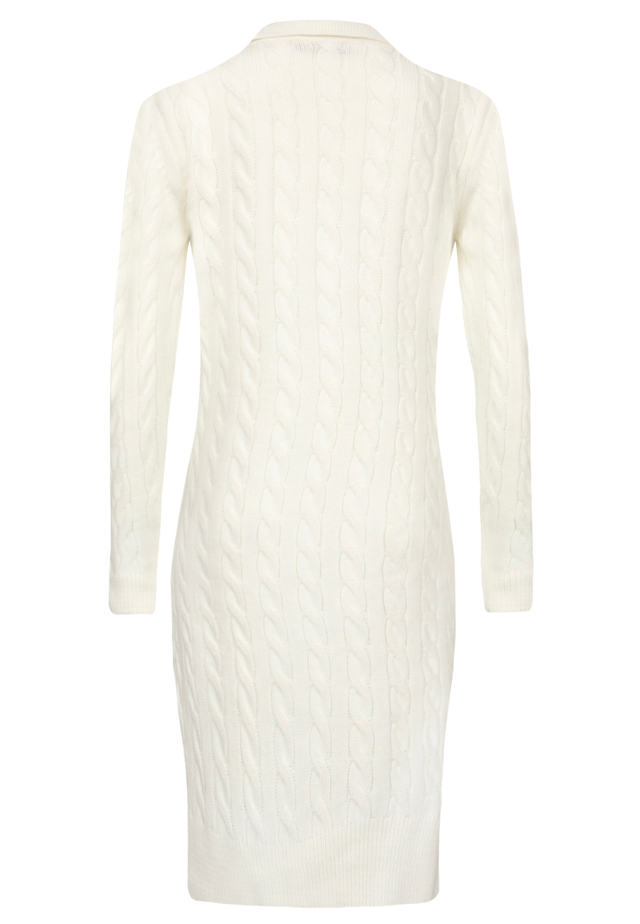 Felix Hardy Stickad klänning i vit