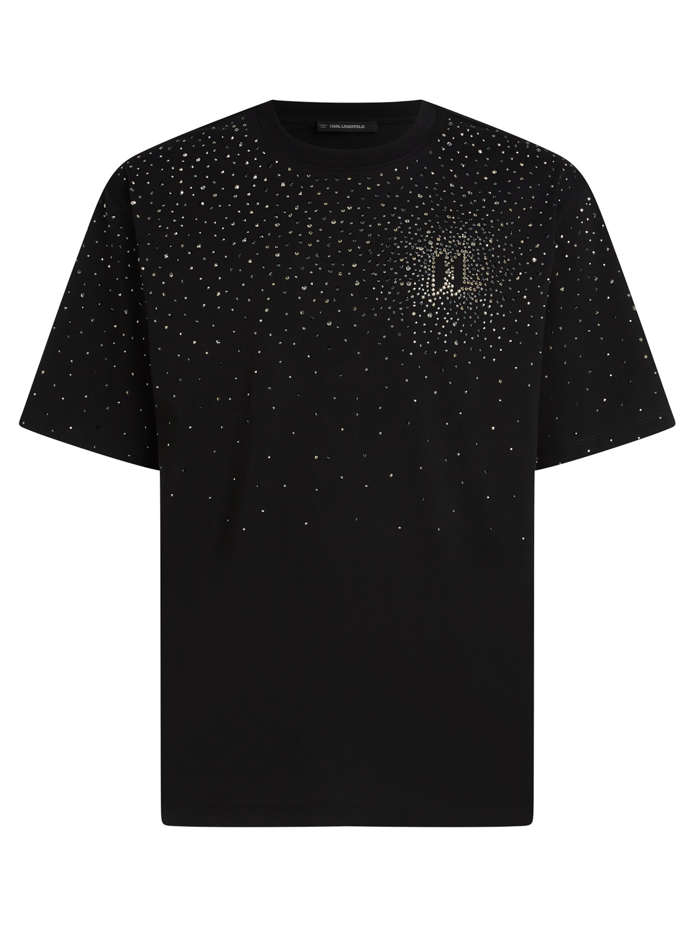 Karl Lagerfeld T-Krekls, krāsa - melns, Preces skats