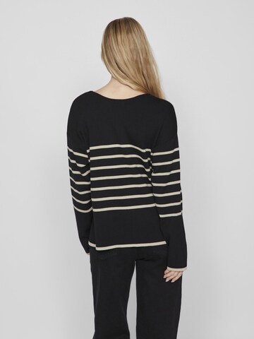 VILA Sweater 'VIOstria' in Black