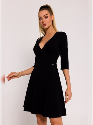 made of emotion - Vestido 'M786' en negro: frente