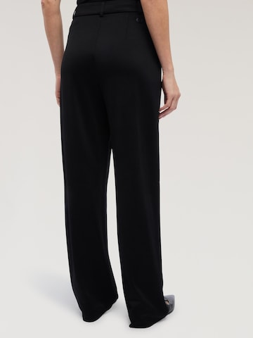 Trussardi - Pierna ancha Pantalón en negro