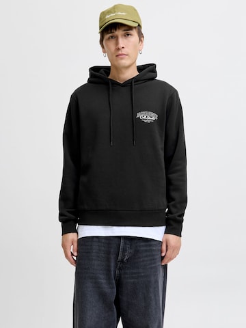 JACK & JONES Sweater in Black: front
