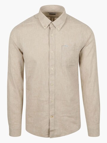 Barbour Regular Fit Hemd‌‌‌ in Beige: Vorderseite