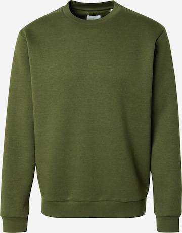 JACK & JONES Sweatshirt 'JJEBradley' in Green: front