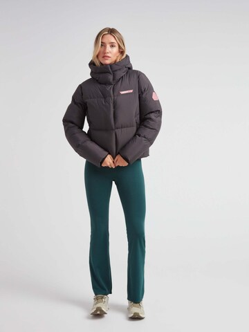 JACK1T Outdoorjas ' Star Shower Daunenjacke ' in Zwart