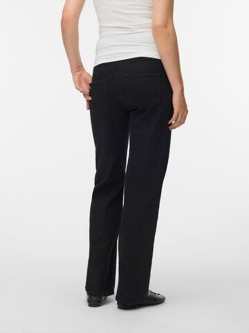Vero Moda Maternity Wide leg Jeans 'VMMTessa' in Black