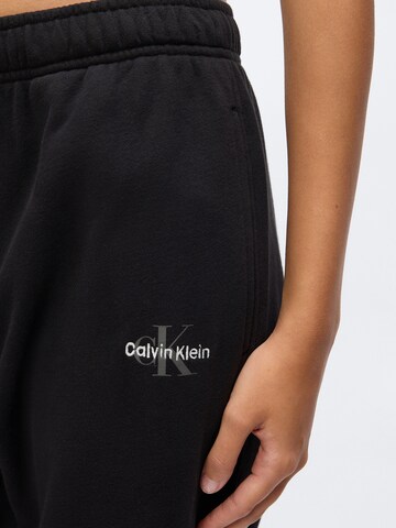 Calvin Klein Underwear Tapered Παντελόνι σε μαύρο