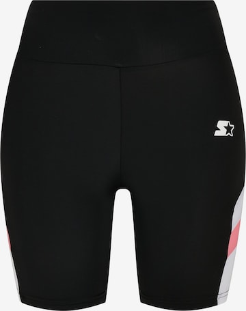 Starter Black Label Skinny Workout Pants in Black: front