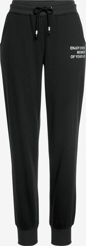 Pantalon BUFFALO en noir : devant