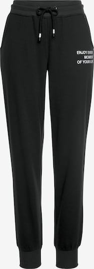 BUFFALO Pantalon en noir / blanc, Vue avec produit