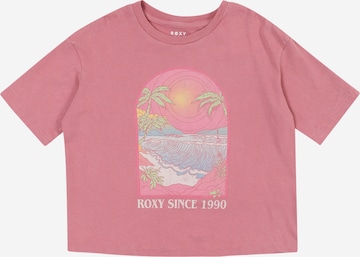 ROXY Toiminnallinen paita 'SUN FOR ALL SEA' värissä vaaleanpunainen: etupuoli