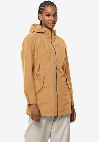 JACK WOLFSKIN Outdoor Jacket 'Dakar' in Yellow: front