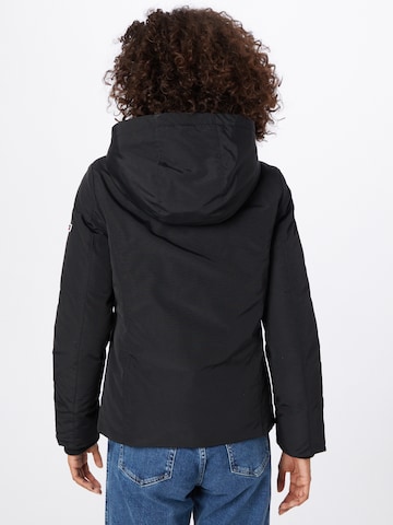 Tommy Jeans Prehodna jakna | črna barva