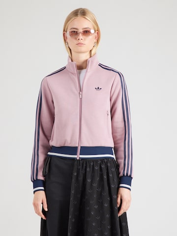 ADIDAS ORIGINALS Суичъри с качулка в лилав: отпред