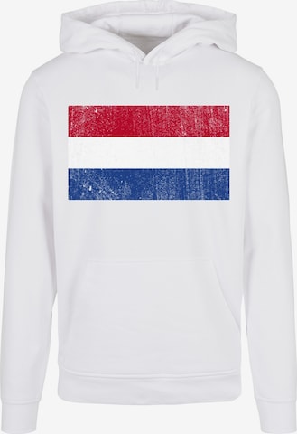 F4NT4STIC Sweatshirt in Wit: voorkant