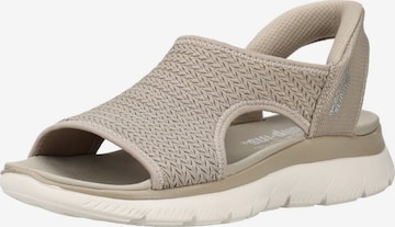 Sandales SKECHERS en gris : devant