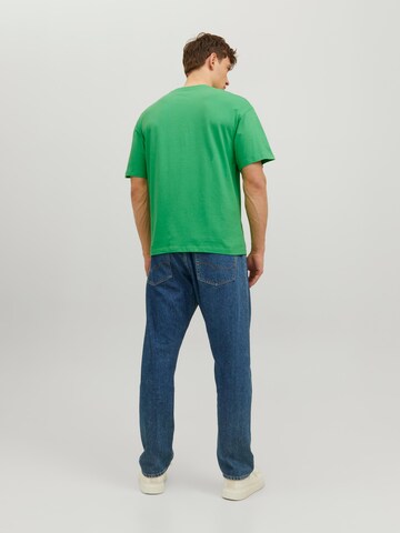 JACK & JONES Bluser & t-shirts 'Brink' i grøn
