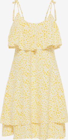 IZIA Summer dress in Yellow: front
