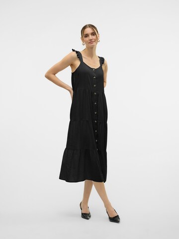 VERO MODA Φόρεμα 'VMLinn' σε μαύρο: μπροστά
