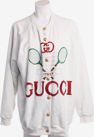 Gucci Jacket & Coat in L in White: front
