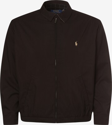 Polo Ralph Lauren Big & TallPrijelazna jakna - crna boja: prednji dio