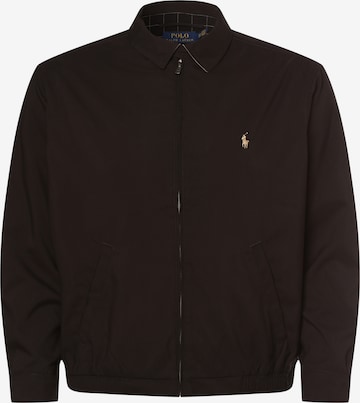 Polo Ralph Lauren Big & Tall Prehodna jakna | črna barva: sprednja stran