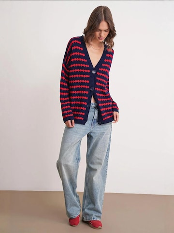 MixRay Strickjacke in Blau