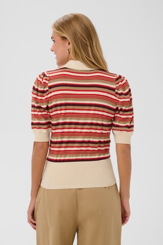 SAINT TROPEZ Pullover 'PhilliaSZ' in Beige