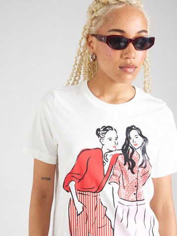 s.Oliver T-shirt i beige