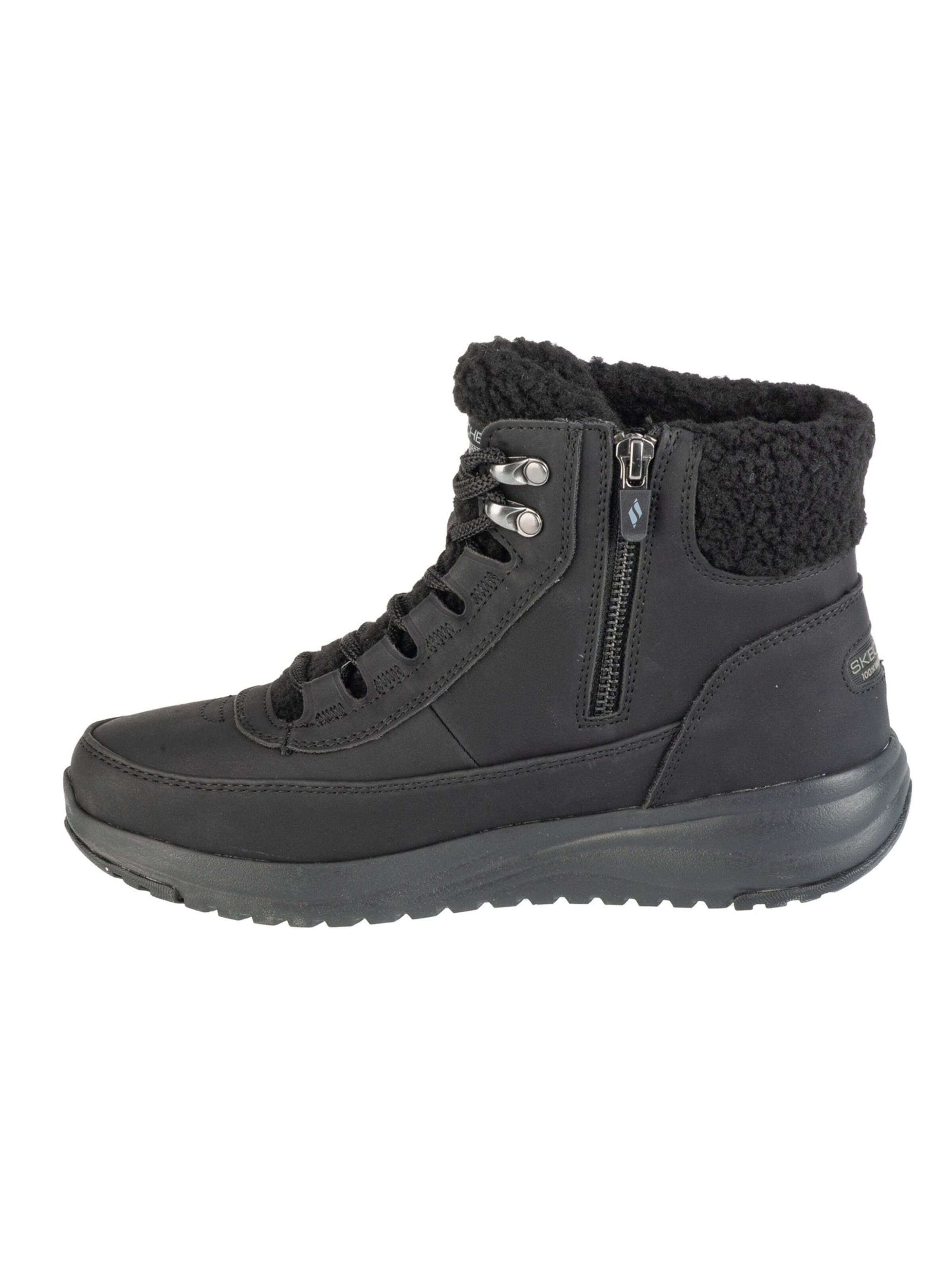 SKECHERS Boots 'Skechers On-The-Go Stellar - Alpine Adventure' in Zwart: voorkant