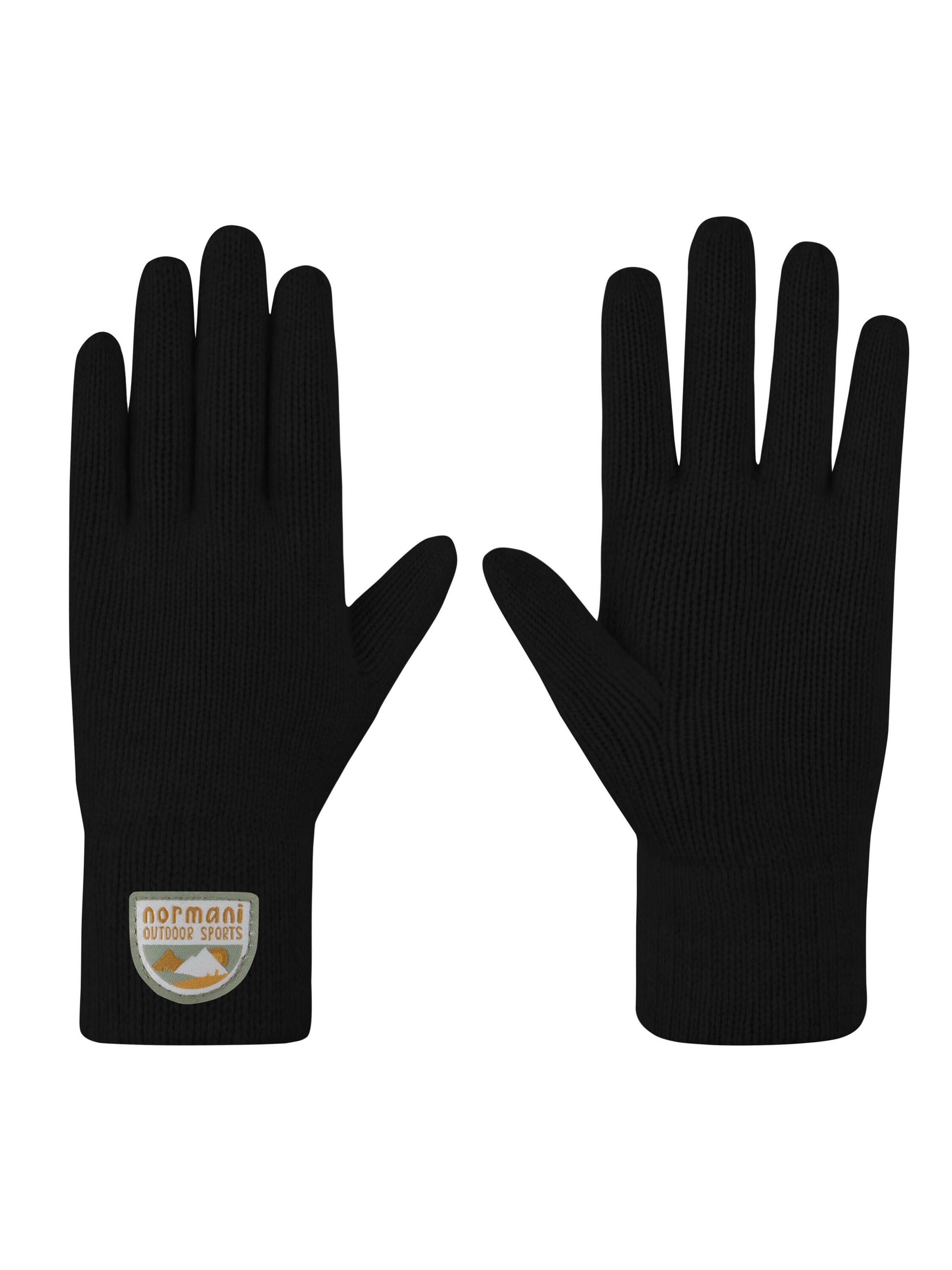 normani Gloves 'Berlingen' in Black: front