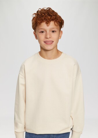 s.Oliver Sweatshirt in Beige
