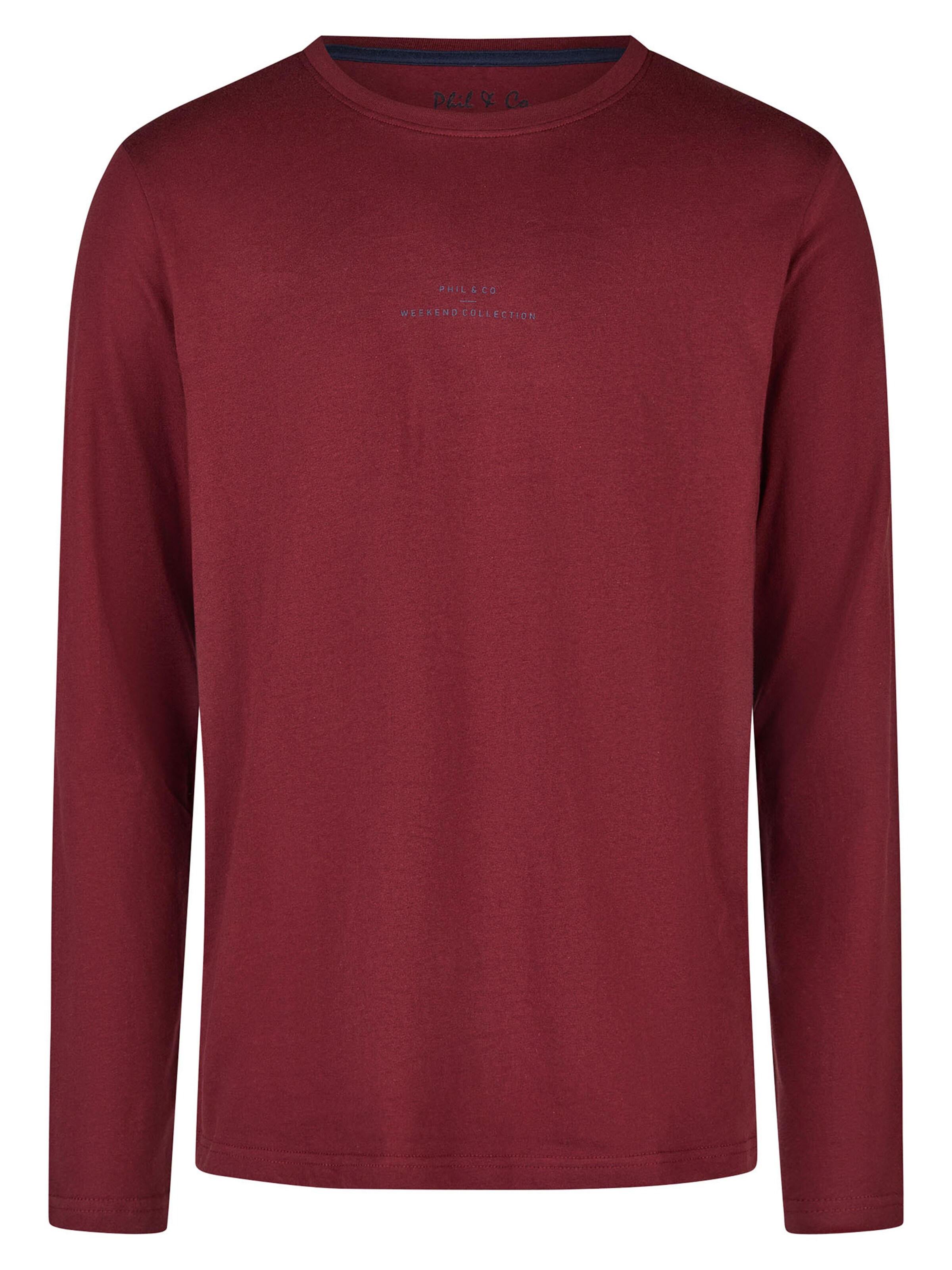 Phil & Co. Berlin Long Pajamas ' Weekend Collection ' in Red