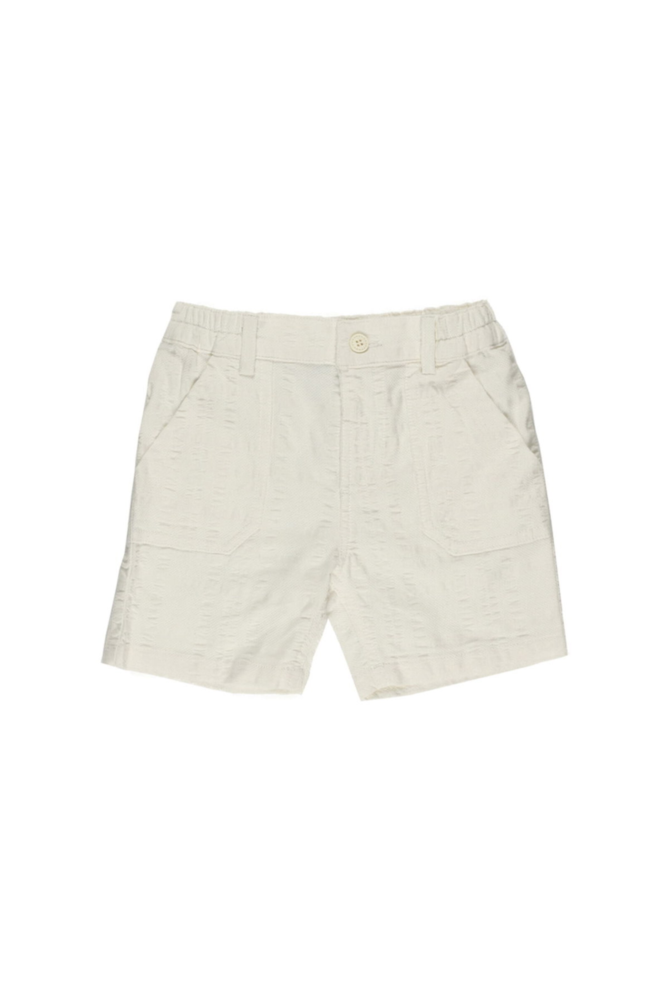 Panço Regular Shorts in Weiß: Vorderseite