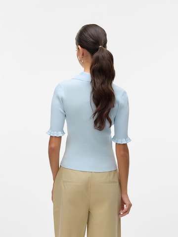 VERO MODA Trui 'VMWONDER' in Blauw