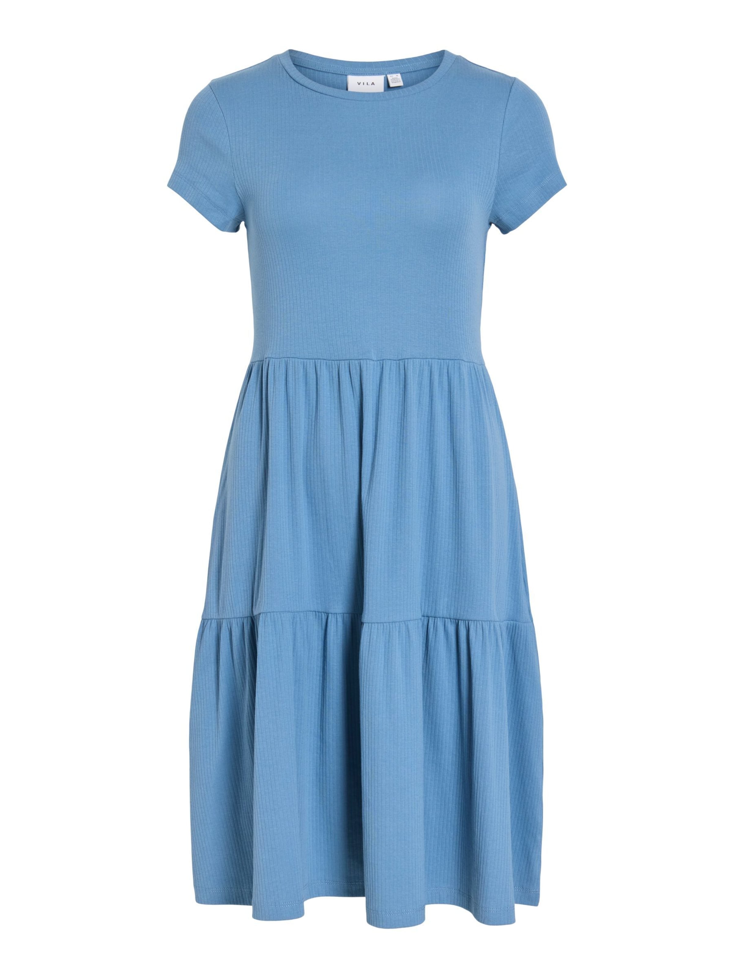 Robe 'Vihollie' VILA en bleu : devant