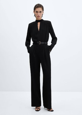 MANGO Jumpsuit 'Martuca' in Schwarz: predná strana