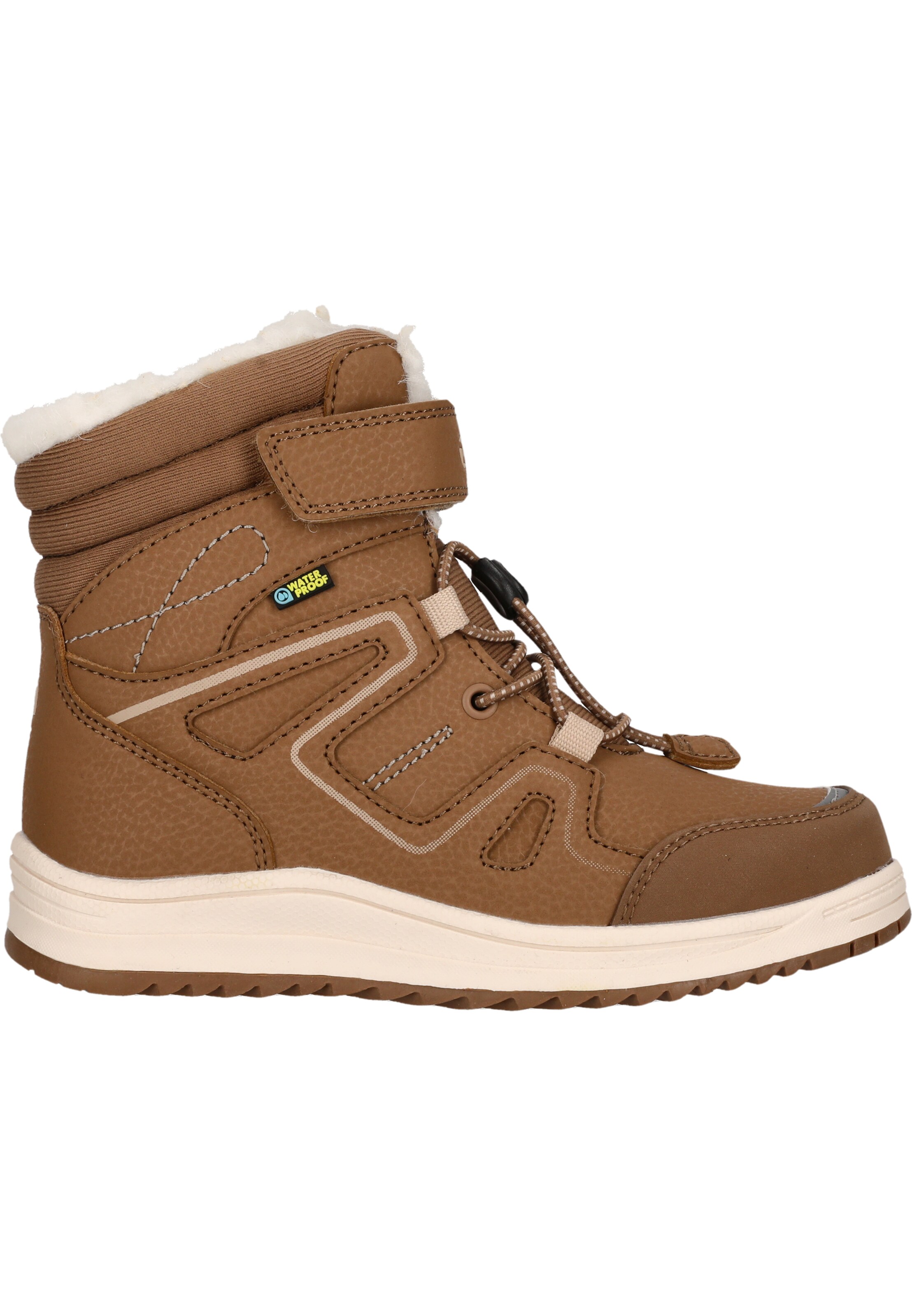 ZigZag Snowboots 'Rincet' in Braun
