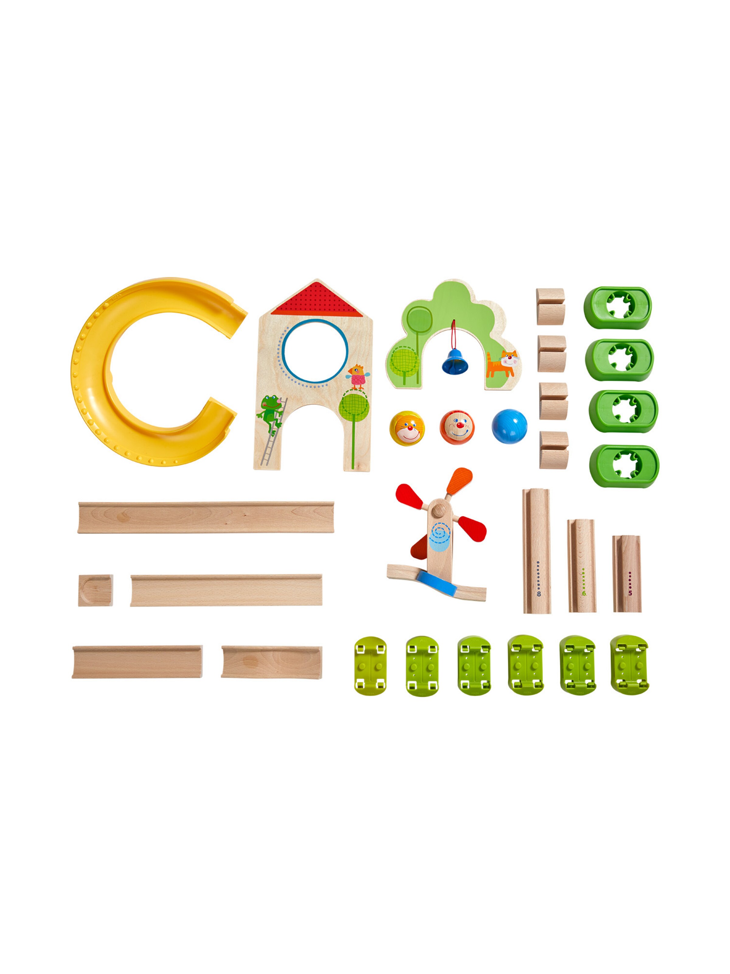 HABA Game ' Kullerbü - Windradbahn ' in Mixed colors