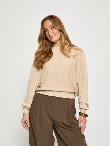 Haut 'Dana' minus en beige : devant