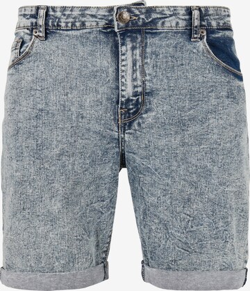 Urban Classics - Slimfit Vaquero en azul: frente