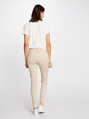 Morgan Slim fit Jeans 'PETRA' in Beige