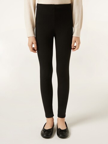 CALZEDONIA Skinny Leggings 'THERMO' in Black: front
