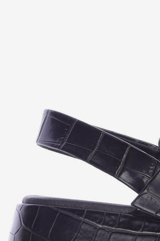 CAFÈNOIR Sandals & High-Heeled Sandals in 36 in Black