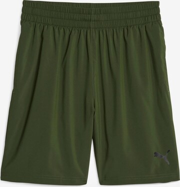 PUMA Workout Pants 'BLASTER 7' in Green: front